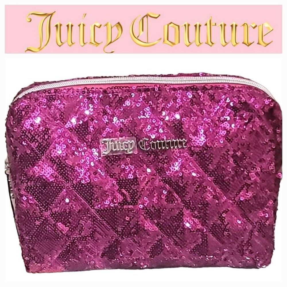 Juicy Couture‎ Sequin Cosmetic Pouch